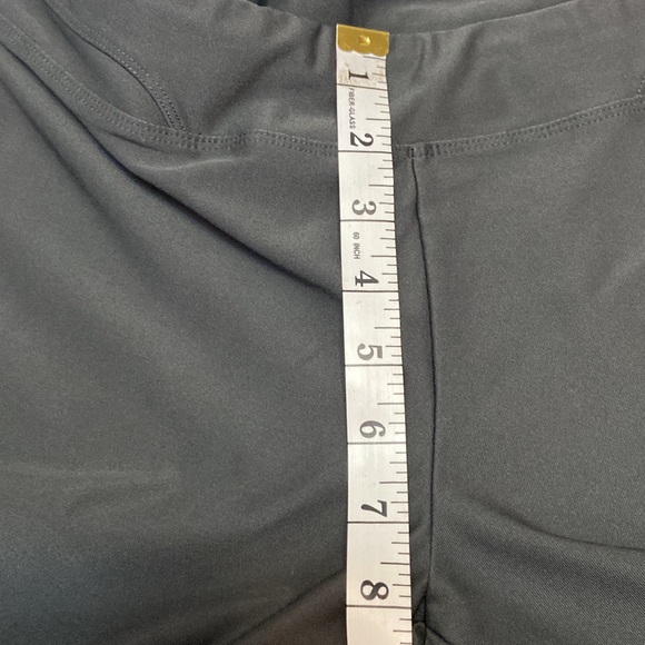 Nike Dry Fit Dark Gray Flare Leg Womens Gym, Workout / Yoga Pants - EUC-S Short - Picture 8 of 8